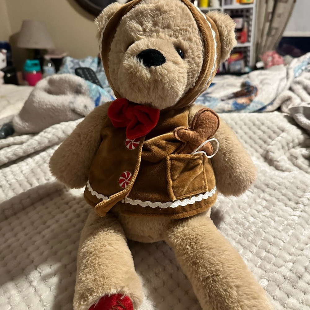 Scentsy Gingerbread Buddy Plush in Soft Tan